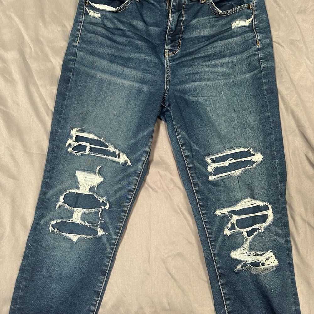 American Eagle curvy high rise jeggings